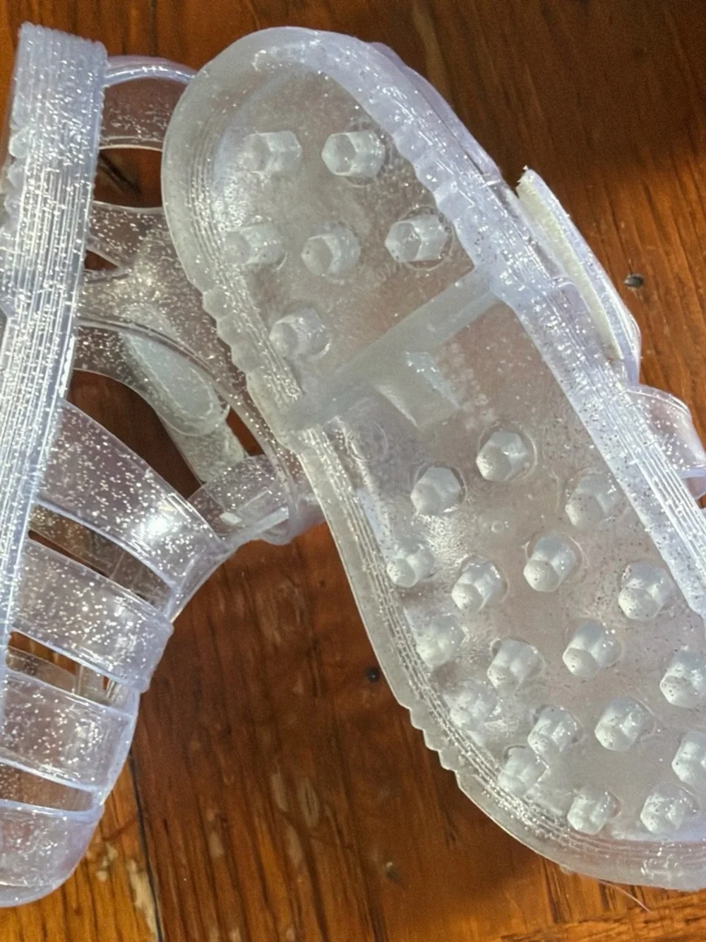 Girl’s sparkly Jellies size 9 NWT